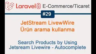 29 Laravel Search Products with Jetstream livewire Autocomplete