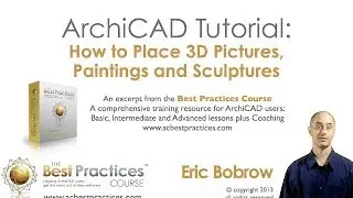 ArchiCAD Tutorial | 3D Pictures and Sculptures