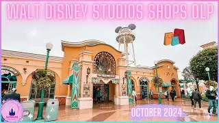 Walt Disney Studios Disneyland Paris Gift Shops Tour Come Shop With Me October 2024 New Marvel Pixar