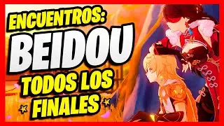 ENCUENTROS BEIDOU GENSHIN IMPACT (TODOS LOS FINALES, LOGROS Y RECOMPENSAS SIN SPOILERS)