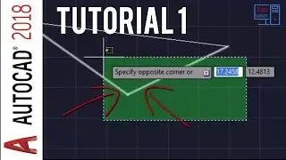 Autocad 2018 tutorial for beginners - interface introduction