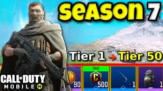 MAXED OUT SEASON 7 BATTLE PASS in COD MOBILE