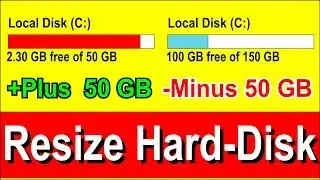 How to Resize Hard disk Partition in Windows 7 without Formatting