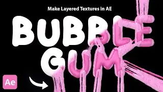 Textures and Mattes | After Effects Tutorial | Stretched Gum