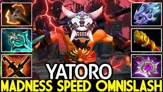 YATORO [Juggernaut] Madness Omnislash with Attack Speed Build Dota 2