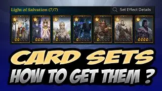 CARD SETS AND HOW TO GET THEM [LOST ARK]