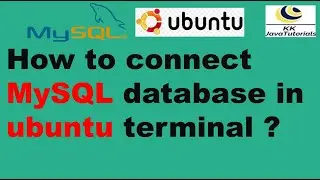 How to connect MySQL database in ubuntu terminal ? | Accessing MySQL Database from Linux