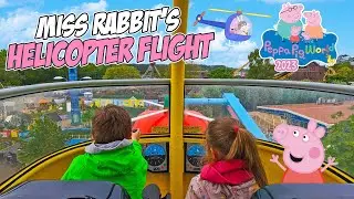 Miss Rabbit's Helicopter Flight at PEPPA PIG World (May 2023) [4K]