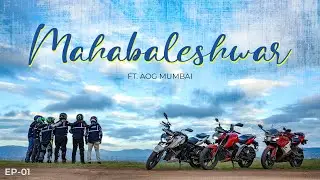 Mahabaleshwar Bike Ride Part-1 | TVS Apache RTR 200 4V BS6 | AOG Mumbai | Lokesh Pimple