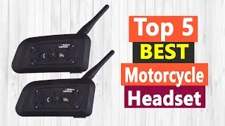 Top 5 Best Motorcycle Headset In 2021