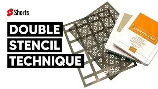 Simple Card Making Technique Using Stencils 