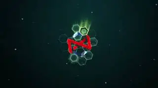 108 Hexagonal logo reveal