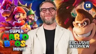 Seth Rogen Explains His Donkey Kong Voice! - The Super Mario Bros Movie Exclusive!