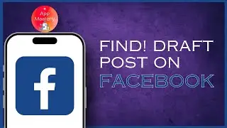 How To Find Draft Post On Facebook Easy!