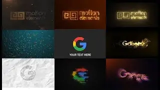 10 Logo Animation Pack | After Effects Templates