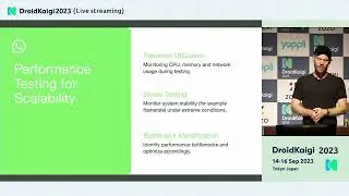 DroidKaigi 2023 - [EN] Supercharging Android Testing: Scalable Environments for Larg… | Damian Burke