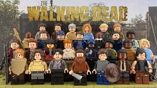 LEGO The Walking Dead Season 5 | How To Build All Main Characters