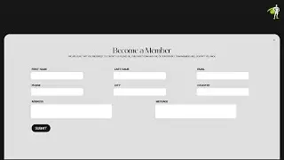 Animated Popup Form using HTML CSS and GSAP