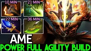 AME [Juggernaut] Omnislash is Madness with Full Agility Build Dota 2