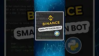 Binance Moving Average Bot #tradingbot #binance #algotrading #pythonbot
