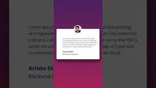 How To Make Responsive Testimonial Slider On Website Using HTML CSS | No Javascript