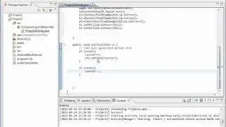 Android: Project 2(v5) - Adding a Counter and Converting Integers to Strings