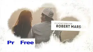 FREE Premiere Pro Template - Ink Memories Slideshow