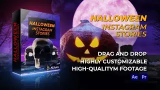 Halloween Instagram Stories | After Effect | Premiere Pro