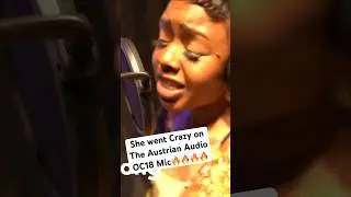 Her verse went crazy using the Austrian Audio OC18🔥🔥 Watch full video on my page! #austrianaudio