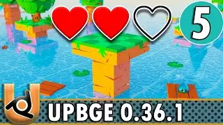 Hud & Collectable Items  | UPBGE 0.36.1 beginner Tutorial part 5