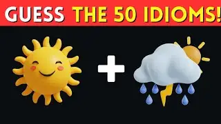 CAN YOU GUESS THE IDIOM BY EMOJI 👀🙋 | EMOJI EXPRESSION