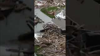 2 minutes ago! Mourning in Anamur district of Mersin! Tornado destroying everything around!