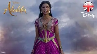 ALADDIN | Naomi Scott - Jasmine Sings Speechless Clip | Official Disney UK