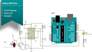 Touch sensor Interfacing using Arduino | Simulation | Digital IO Controller