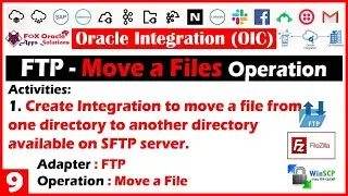 FTP : 9 - Move a file | How to move a file from source directory to archive directory on SFTP