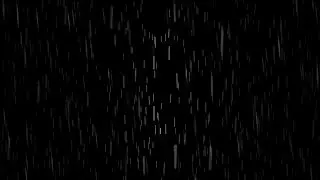 Rain fall black screen | Thunder Effect Black Background ⚡ | Rainfall effect black screen  ⛈⚡