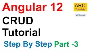 Angular 12 CRUD with Web API Tutorial Part #3 | Angular Material 12 CRUD Step By Step