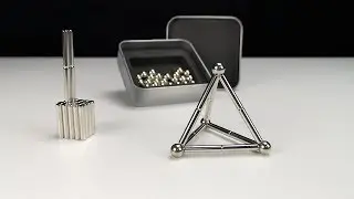 UNBOXING Magnet Sticks And Balls- Playing With Magnets
