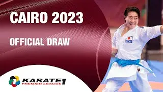 Karate1 CAIRO | OFFICIAL DRAW | WORLD KARATE FEDERATION