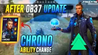 CHRONO ABILITY CHANGE | FREEFIRE CHRONO ABILITY CHANGE AFTER OB37 UPDATE | FREEFIRE NEW EVENT | OB37