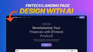 AI-Powered UI Design - How I Created a Fintech Header with Only ChatGPT!