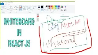 Whiteboard in React | Canvas in React