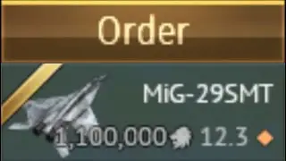 MiG-29SMT The Best Stock Grind Ever | 13 Hours of Happiness.