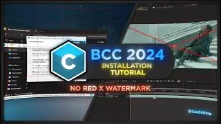 BCC 2024 INSTALLATION TUTORIAL (NO RED X , NO WATERMARK) | AFTER EFFECT PLUGIN