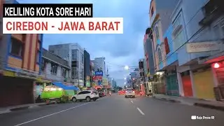 Keliling Kota Cirebon Jawa Barat, Melihat Suasana Jalanan Cirebon dengan Depeda Motor