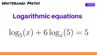 Solving logarithmic equations