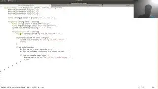 JAVA DATA STRUCTURE STACK : How to check for balanced paretheses using stack datastructure