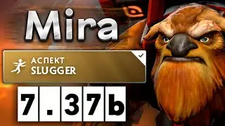 Мира на классическом Шейкере саппорте - Mira Earthshaker 7.37 DOTA 2