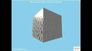 Interactive 3D Texture Cube Demo | Children's Room Wall Designs in Three.js