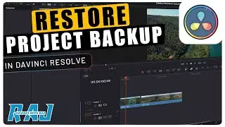 Restore Lost Davinci Resolve Project | Davinci Resolve 18 Tutorial For Beginners in hindi